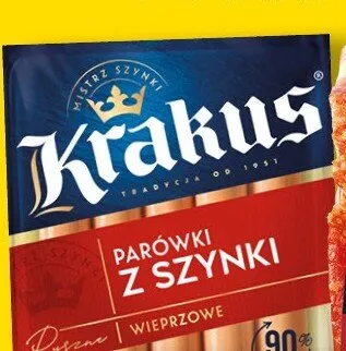 Parówki z szynki promocja w Kaufland