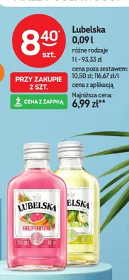 Likier Lubelska Grejpfrutowa promocja w Żabka