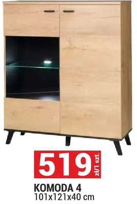 Komoda 4 promocja w Merkury Market