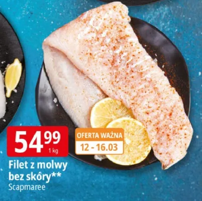 Filet z mołwy bez skóry promocja w Leclerc