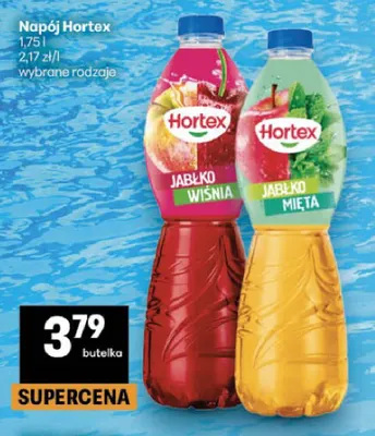 Napój Hortex jabłko-mięta promocja w Delikatesy Centrum