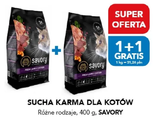 Sucha karma dla kotów promocja w Aquael zoo