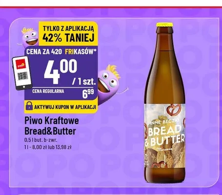 Piwo Kraftowe Bread&Butter promocja w POLOmarket