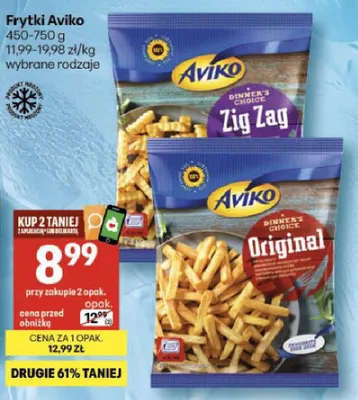 Frytki Zig Zag, Original wybrane rodzaje promocja w Delikatesy Centrum