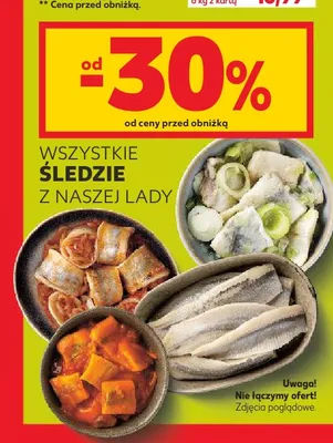 Śledzie z naszej lady promocja w Kaufland