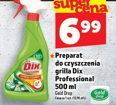 Preparat do czyszczenia grilla Dix Professional 500ml promocja w TOPAZ