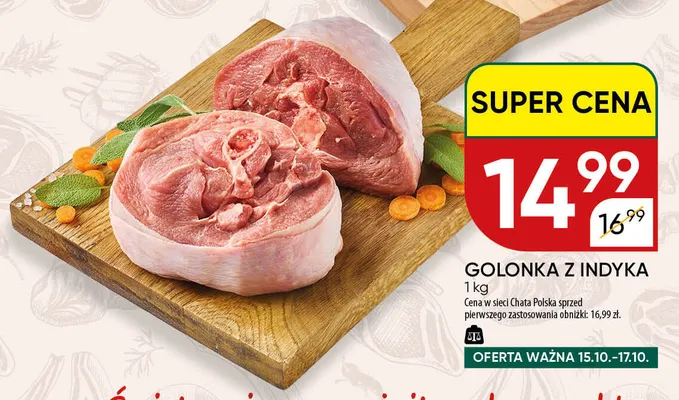 Golonka z indyka promocja w Chata Polska