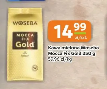 Kawa mielona Woseba Mocca Fix Gold promocja w Gama