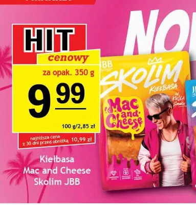 Kiełbasa Mac and Cheese JBB Skolim promocja w Gram Market