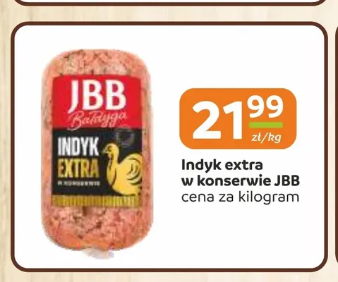 Indyk extra w konserwie JBB promocja w Gama