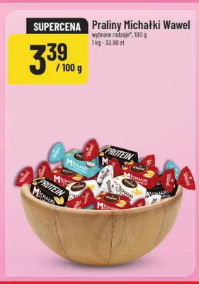 Praliny Michałki Wawel promocja w POLOmarket