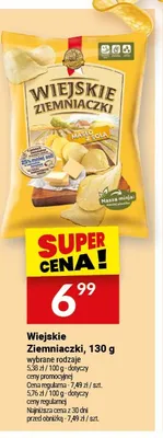 Wiejskie Ziemniaczki 130g promocja w Twój Market