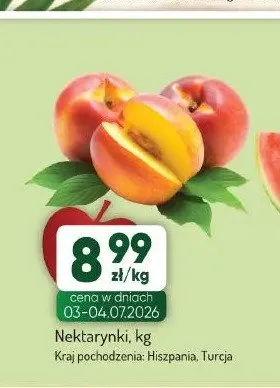 Nektarynki promocja w Avita