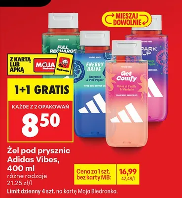 Żel pod prysznic Full Recharge promocja w Biedronka