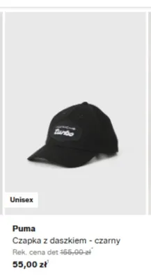 Czapka z daszkiem Puma czarny promocja w Lounge by Zalando