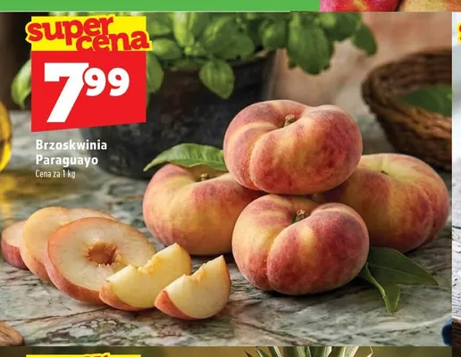 Brzoskwinia Paraguayo promocja w TOPAZ