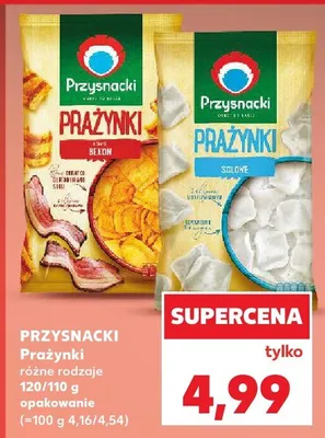 Prażynki różne rodzaje promocja w Kaufland