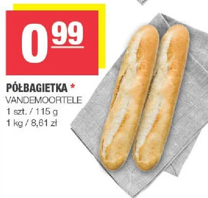 Półbagietka promocja w SPAR