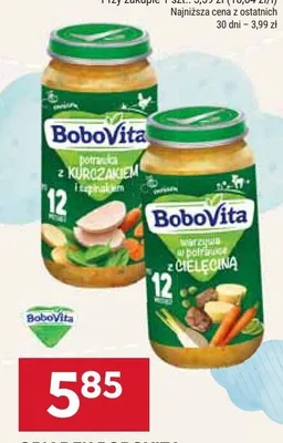 Obiadek BoboVita potrawka z kurczakiem promocja w Stokrotka