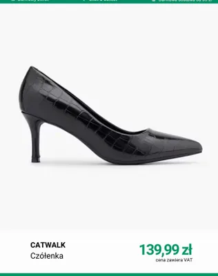 Czółenka Catwalk promocja w Deichmann