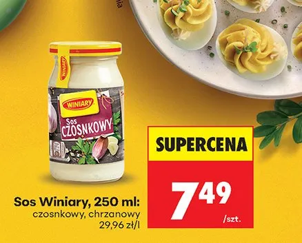 Sos chrzanowy promocja w Biedronka