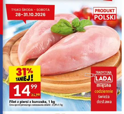 Filet z piersi z kurczaka promocja w Twój Market