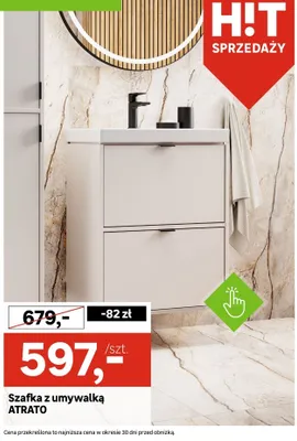 Szafka z umywalką ATRATO promocja w Leroy Merlin