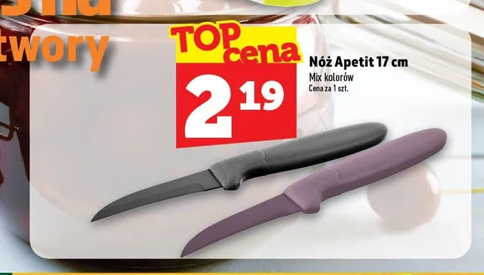 Nóż Apetit 17 cm promocja w TOPAZ