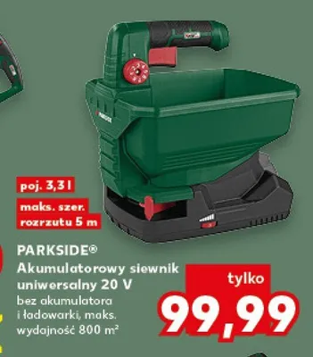 Akumulatorowy siewnik uniwersalny 20 V promocja w Kaufland