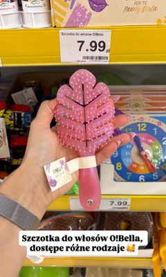 Szczotka do włosów O!Bella promocja w Dino