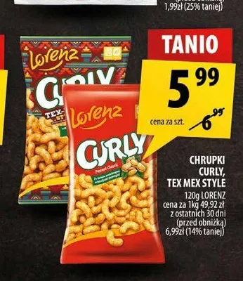 Chrupki Curly Classic promocja w Arhelan