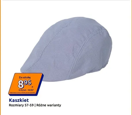 Kaszkiet promocja w Action