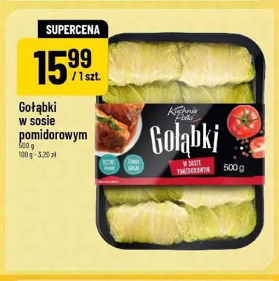Gołąbki w sosie pomidorowym Kuchnia Polki promocja w POLOmarket