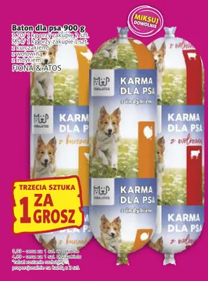 Baton dla psa z indykiem Fiona & Atos promocja w Prim Market