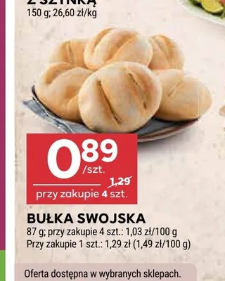 Bułka swojska promocja w Stokrotka