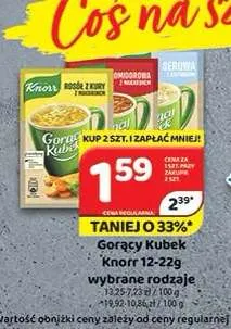 Zupa Gorący Kubek Knorr promocja w Delfin