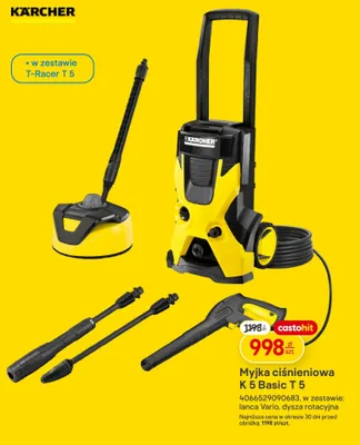 Myjka ciśnieniowa K 5 Basic T 5 Karcher promocja w Castorama