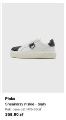 Sneakersy niskie Pinko biały promocja w Lounge by Zalando