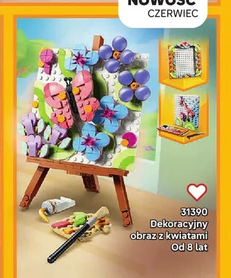 Klocki LEGO Creator 31390 Dekoracyjny obraz z kwiatami promocja w LEGO