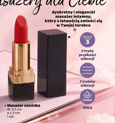 Masażer szminka promocja w Netto