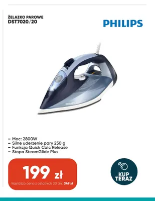 Żelazko parowe Philips promocja w Max Elektro