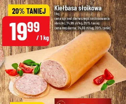 Kiełbasa słoikowa promocja w POLOmarket