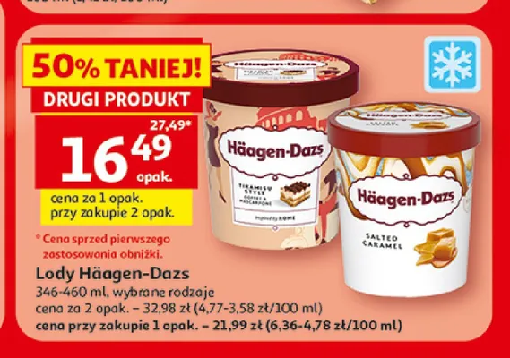 Lody Häagen-Dazs promocja w Auchan