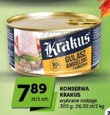 Konserwa Krakus promocja w Groszek