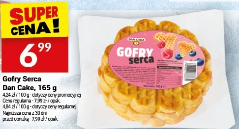 Gofry Serca Dan Cake promocja w Twój Market