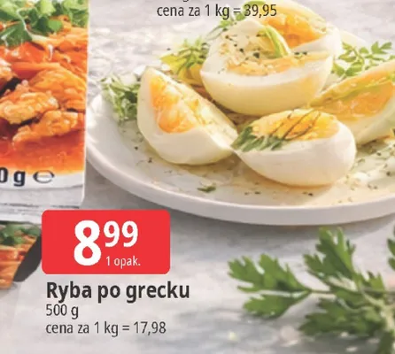Ryba po grecku promocja w Leclerc