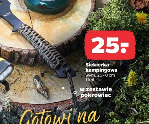 Siekierka kempingowa wym. 26x8cm promocja w Netto