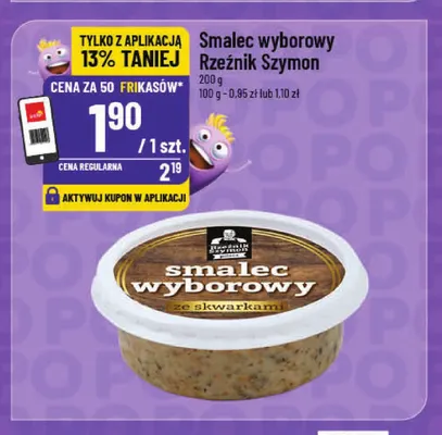 Smalec wyborowy Rzeźnik Szymon promocja w POLOmarket