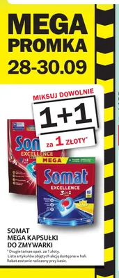 Kapsułki do zmywarki Somat promocja w Selgros