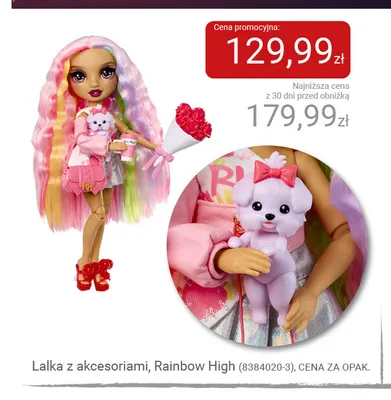 Lalka z akcesoriami extra moda promocja w Smyk